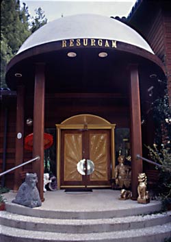 Front Entrance to the Temple