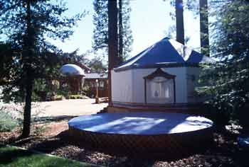 Tibetan Tent & Workshop Area